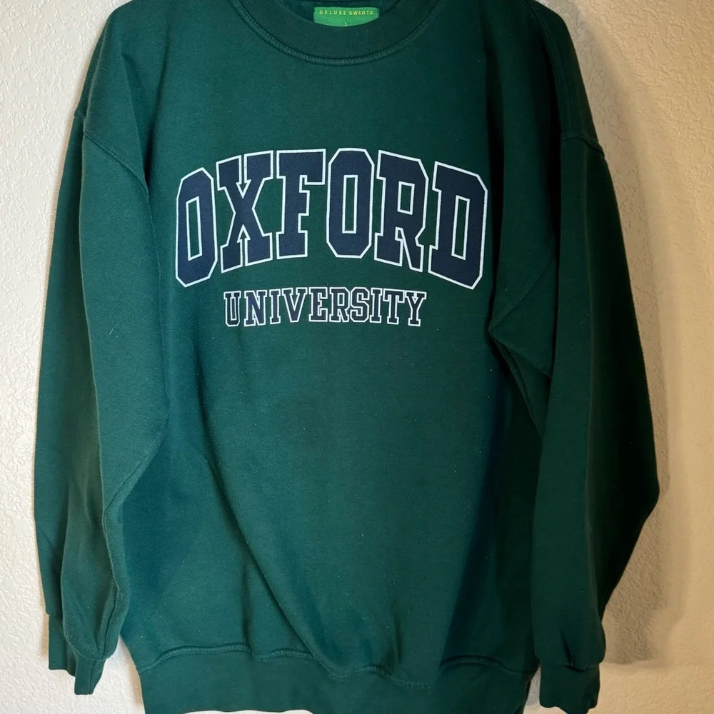 Oxford University Sweater Size Large - Picture 3 of 4